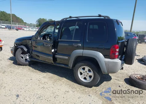 2005 Jeep Liberty Sport from USA, damaged, VIN 1J4GL48K05W516280